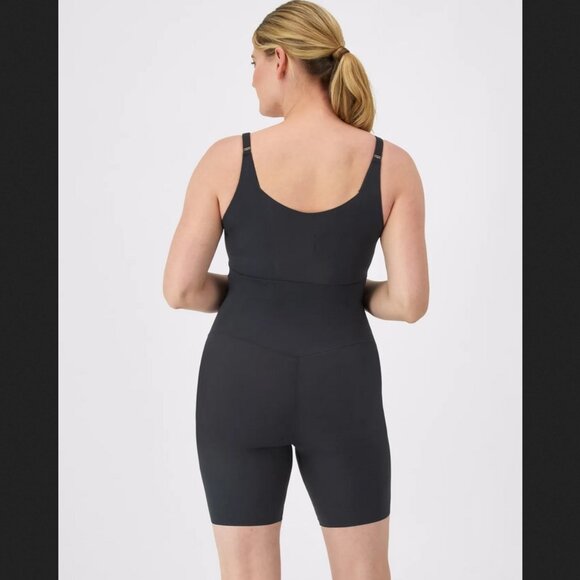 NWT Maidenform Open-Bust Body Shaper, Anti-Static Fabric in Black, XL - Picture 2 of 10